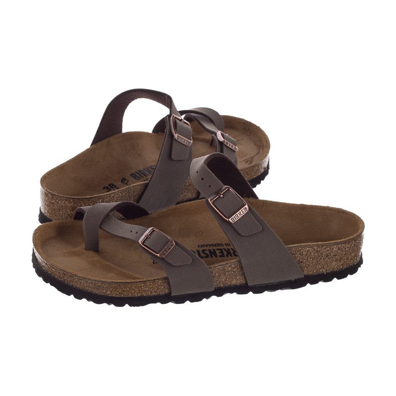 Birkenstock Mayari Nubuck Mocca 71061 (BK83-b) šlepetės