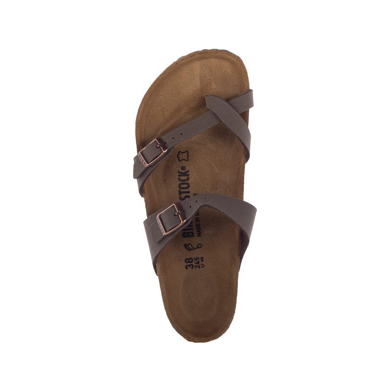 Birkenstock Mayari Nubuck Mocca 71061 (BK83-b) šlepetės