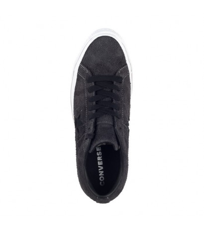 Converse One Star OX Almost Black/White 163247C (CO376-a) spordijalatsid