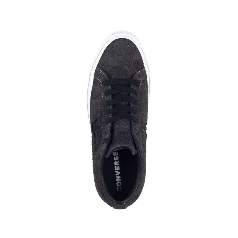 Converse One Star OX Almost Black/White 163247C (CO376-a) sporta apavi