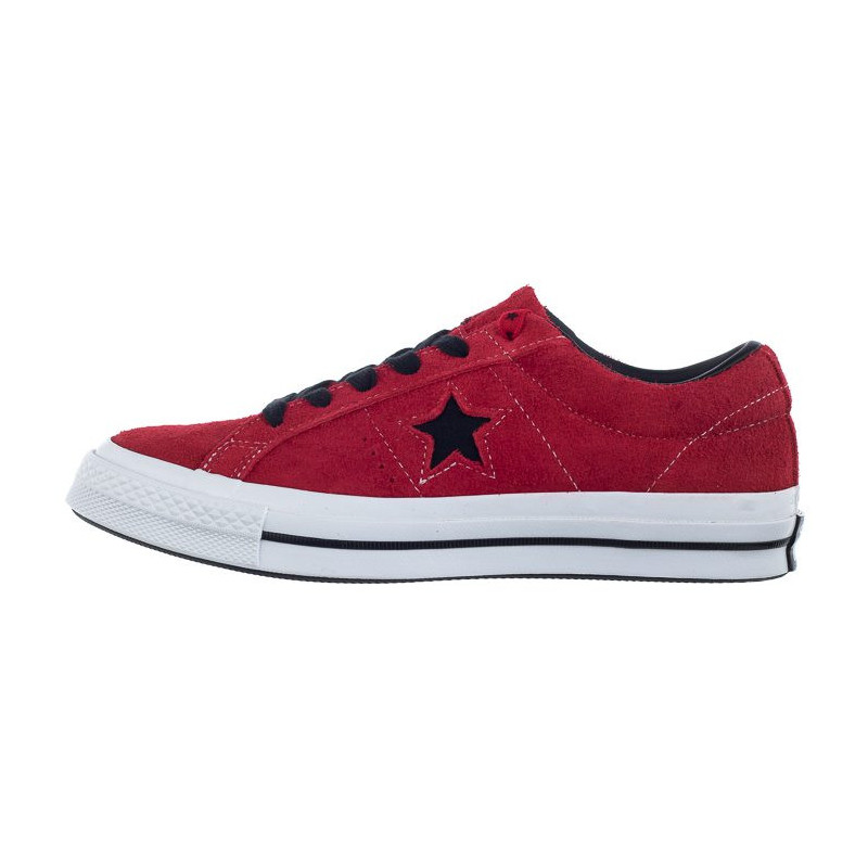 Converse One Star OX Enamel Red/Black/White 163246C (CO376-b) spordijalatsid