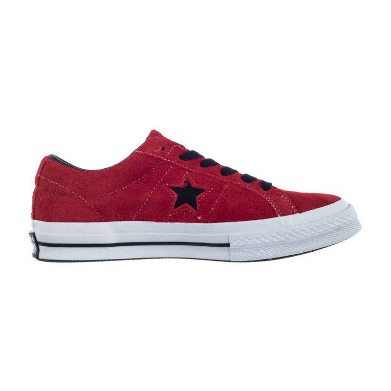 Converse One Star OX Enamel Red/Black/White 163246C (CO376-b) sporta apavi