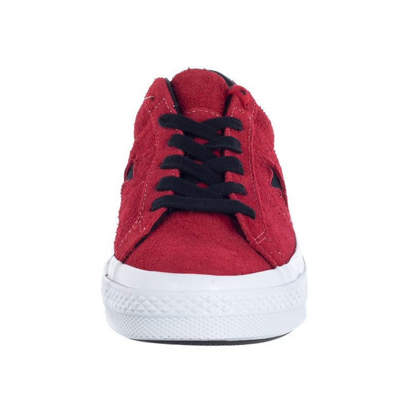 Converse One Star OX Enamel Red/Black/White 163246C (CO376-b) sportiniai bateliai