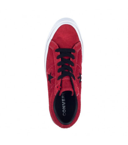 Converse One Star OX Enamel Red/Black/White 163246C (CO376-b) spordijalatsid