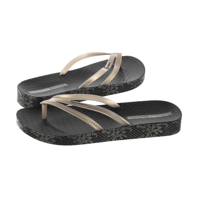 Ipanema Bossa Soft III Fem 82524/23140 Black/Gold (IP8-a) apavi