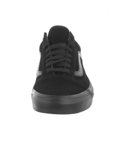 vans black and