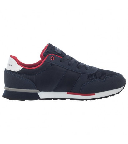 Tommy Hilfiger Low Cut Lace-Up Sneaker T3B4-30482-0732 800 Blue (TH67-a) sporta apavi