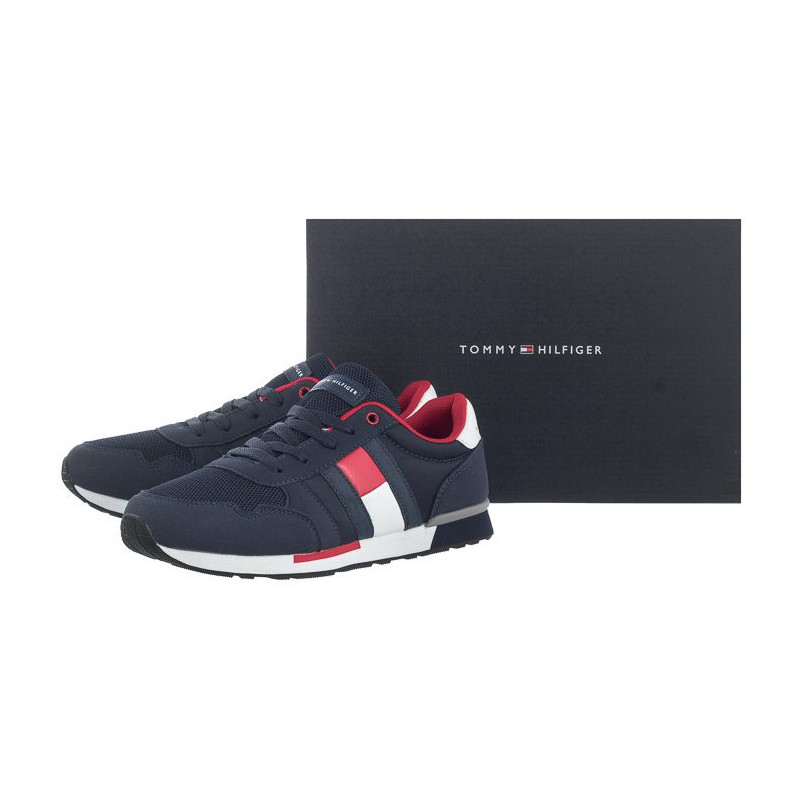 Tommy Hilfiger Low Cut Lace-Up Sneaker T3B4-30482-0732 800 Blue (TH67-a) spordijalatsid