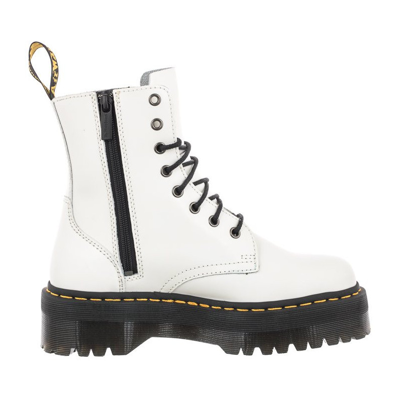 Dr. Martens Jadon White Polished Smooth 15265100 (DR27-b) batai