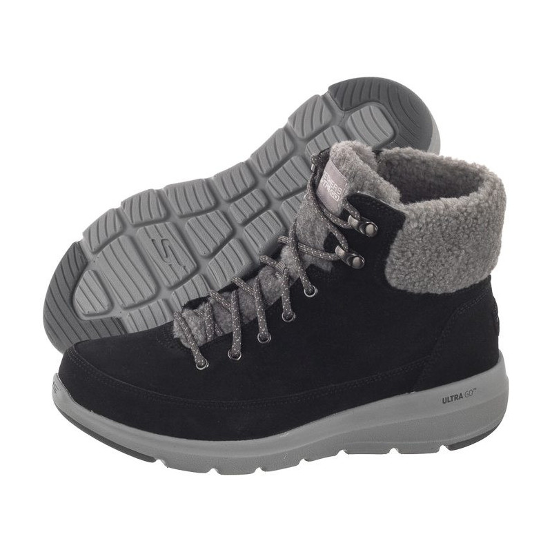 Skechers Glacial Ultra Woodlands Black/Gray 16677/BKGY (SK55-b) batai