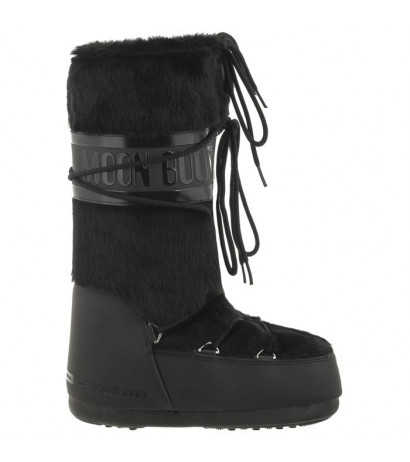 Moon Boot Icon Faux Fur Black 1408900 N001 (MB43-a) batai