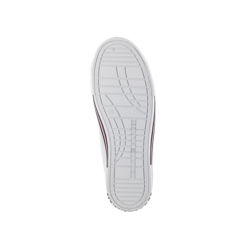 Tommy Hilfiger Low Cut Lace-Up Sneaker T3X4-30692-0890 100 White (TH79-a) sporta apavi