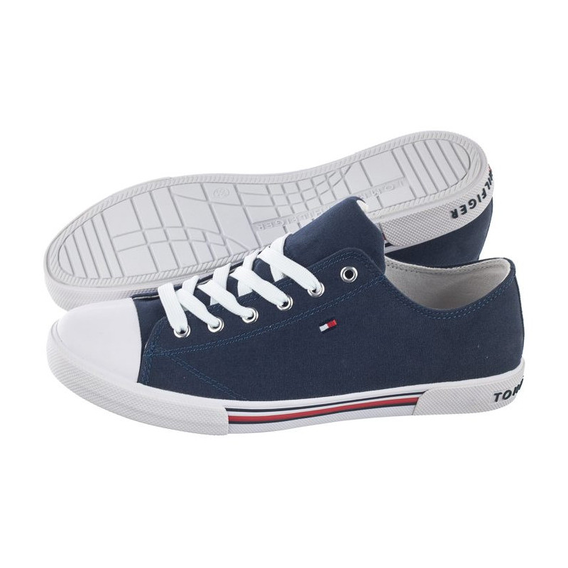 Tommy Hilfiger Low Cut Lace-Up Sneaker T3X4-30692-0890 800 Blue (TH79-b) sporta apavi