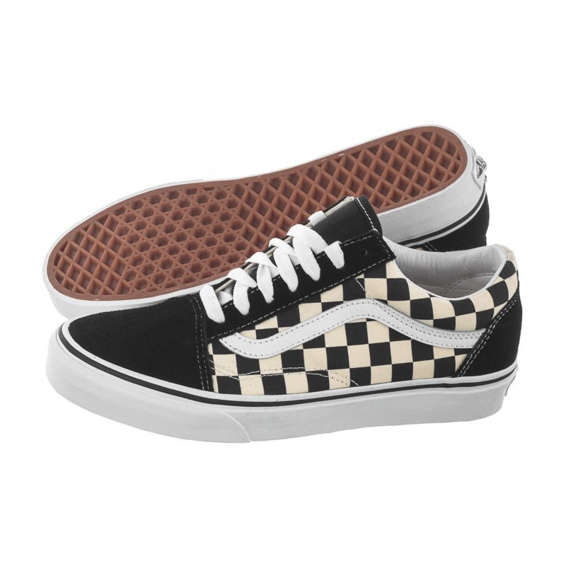 Vans Old Skool (Primary Check) Blk/White VN0A38G1P0S1 (VA296-a) kurpes