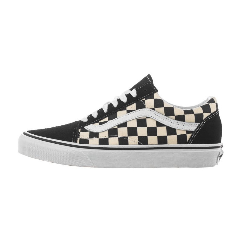 Vans Old Skool (Primary Check) Blk/White VN0A38G1P0S1 (VA296-a) kingad