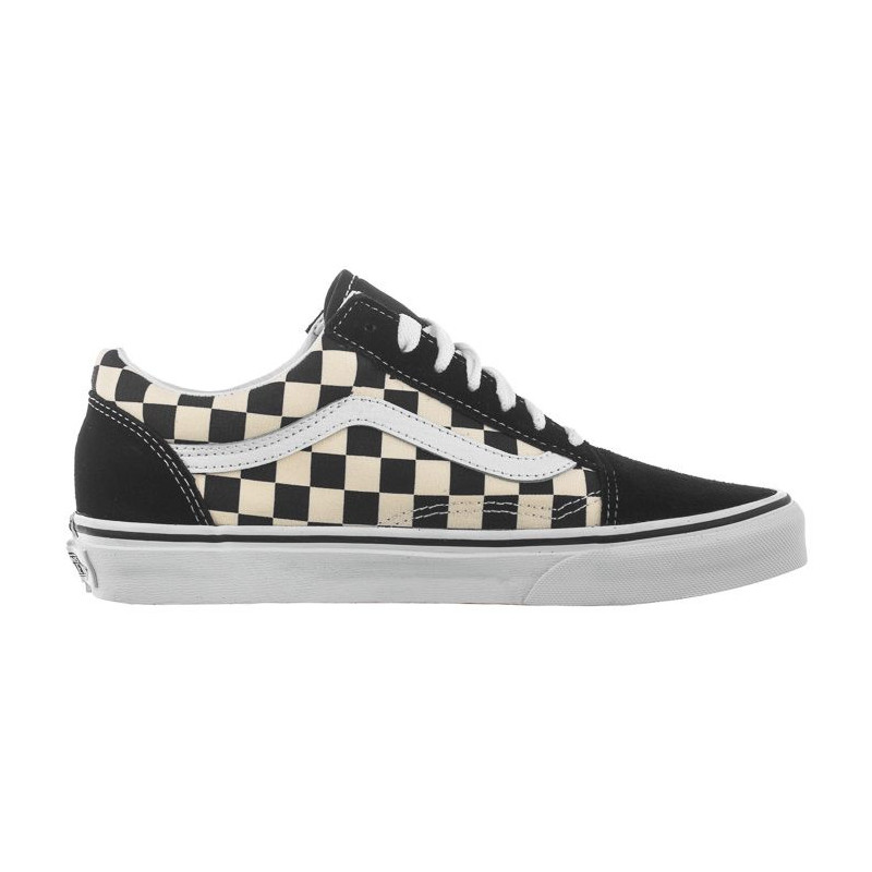 Vans Old Skool (Primary Check) Blk/White VN0A38G1P0S1 (VA296-a) kingad