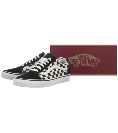 Vans Old Skool (Primary Check) Blk/White VN0A38G1P0S1 (VA296-a) kurpes