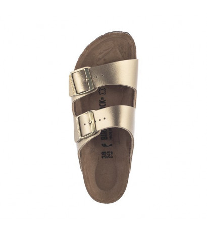 birkenstock arizona bf gold