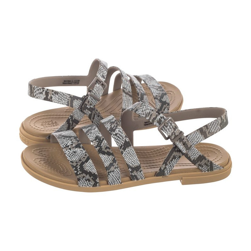 Crocs Tulum Sandal W Mushroom/Stucco 206107-15W (CR183-c) sandal