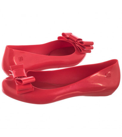 Zaxy Pop Glamour Fem 82888/16380 Czerwone (ZA110-a) ballerinas