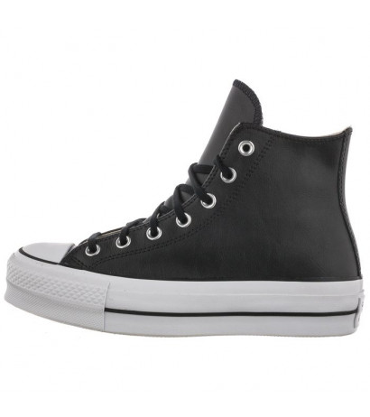 Converse CT All Star Lift Clean Hi Black/Black/White 561675C (CO446-a) shoes