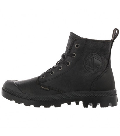 Palladium Pampa Zip Lth Ess Black 76888-008-M (PA64-a) batai