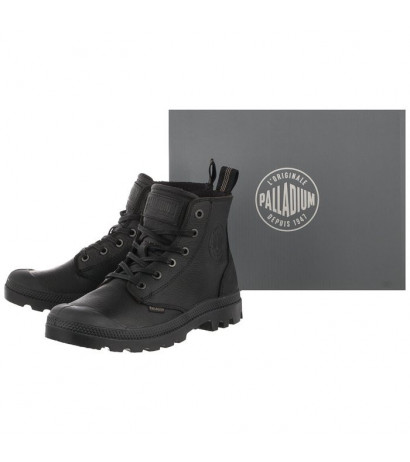 Palladium Pampa Zip Lth Ess Black 76888-008-M (PA64-a) batai