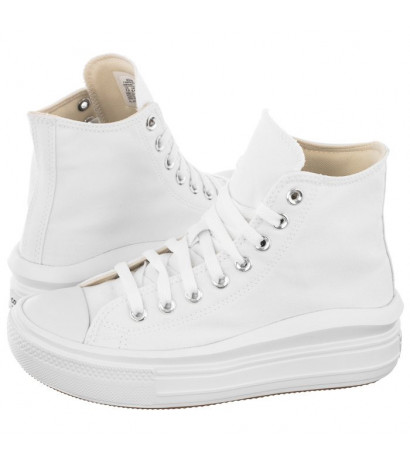 Converse CT All Star Move Hi White/Natural Ivory/Black 568498C (CO448-b) kingad