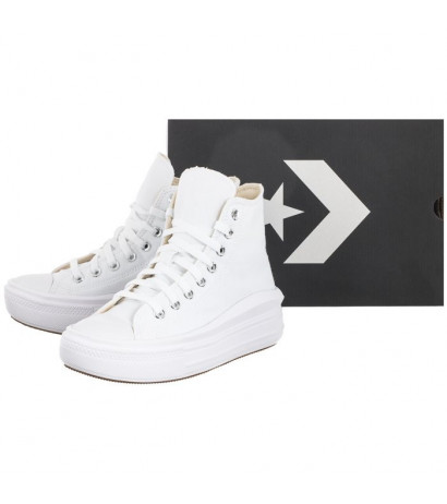 Converse CT All Star Move Hi White/Natural Ivory/Black 568498C (CO448-b) kingad