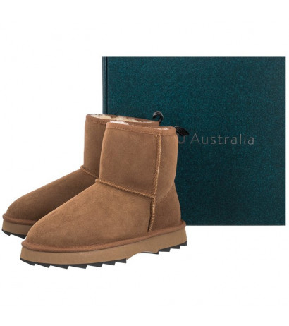 EMU Australia Sharky Mini Chestnut/Black W12434 (EM347-b) boots