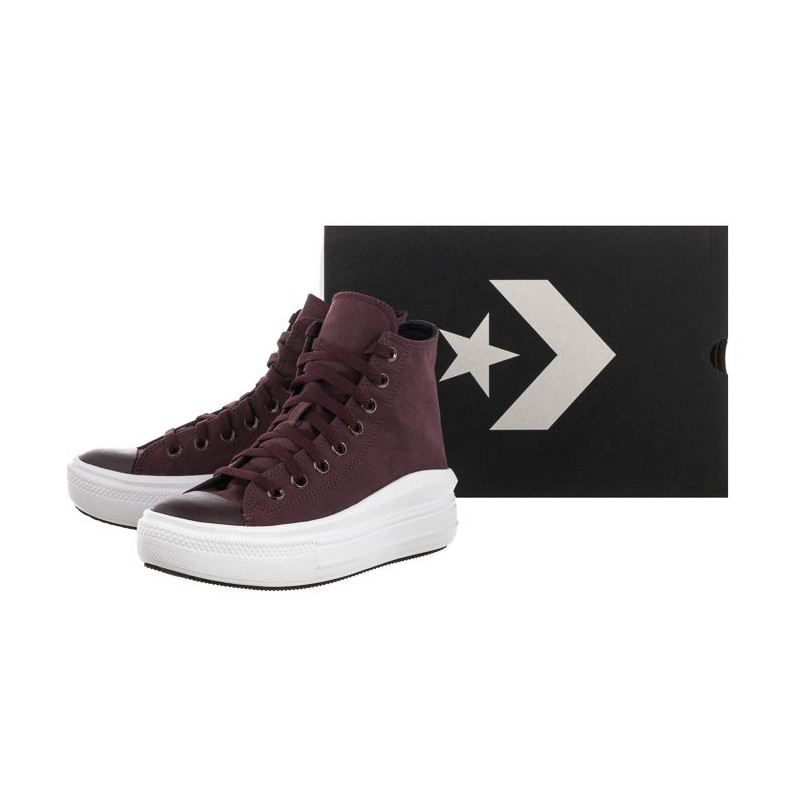 Converse CT All Star Move Hi Black Currant Black/Black/White 569544C (CO454-a) bateliai