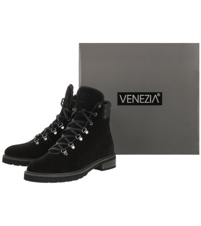 Venezia Czarne 0382953 BLACK (VE505-a) boots