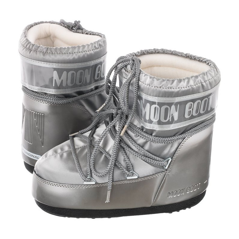 Moon Boot Icon Low Glance Silver 1409350 H001 (MB47-b) batai