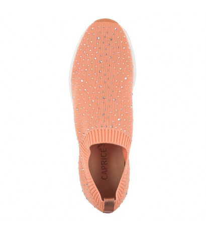 Caprice Różowe 9-24700-26 675 Peach Knit (CP254-b) sports Shoes