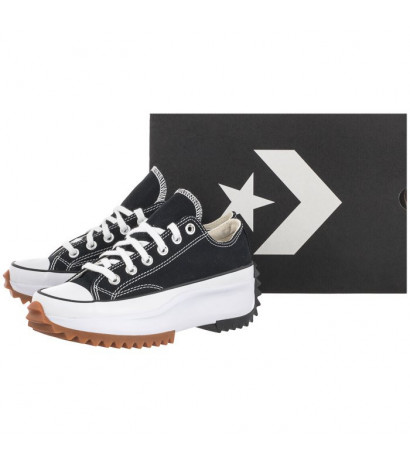 Converse Run Star Hike OX Black/White/Gum 168816C (CO460-b) bateliai