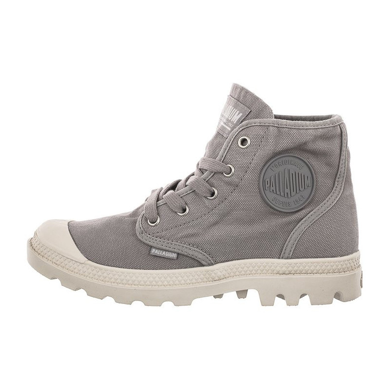 Palladium Pampa Hi Gray Flannel 92352-071-M (PA73-c) bateliai