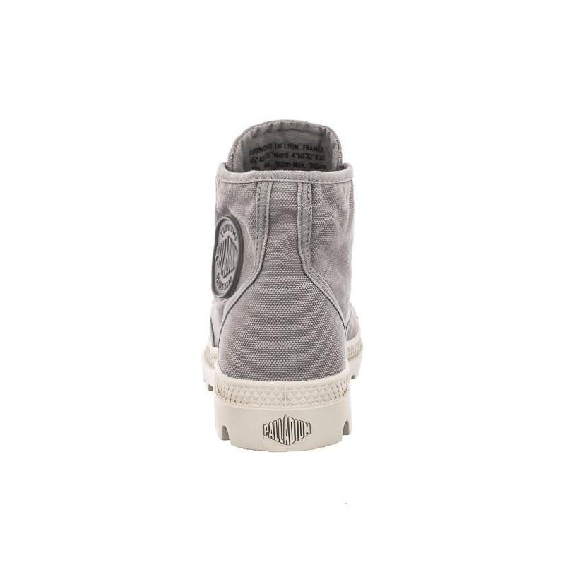 Palladium Pampa Hi Gray Flannel 92352-071-M (PA73-c) bateliai