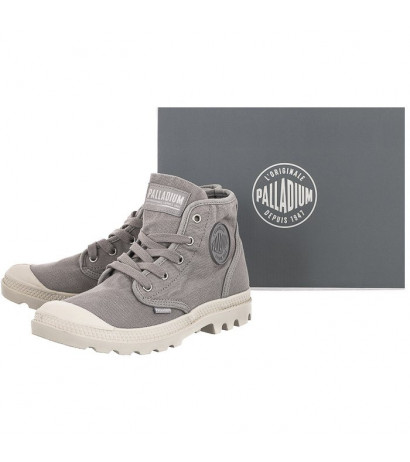 Palladium Pampa Hi Gray Flannel 92352-071-M (PA73-c) bateliai