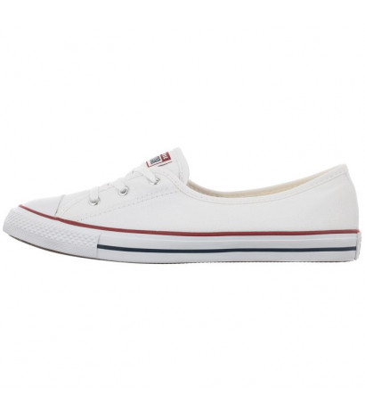 Converse CT All Star Ballet Lace Slip White/Garnet/Navy 566774C (CO467-a) bateliai