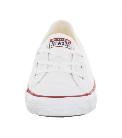 Converse CT All Star Ballet Lace Slip White/Garnet/Navy 566774C (CO467-a) bateliai