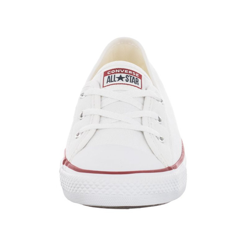 Converse CT All Star Ballet Lace Slip White/Garnet/Navy 566774C (CO467-a) bateliai