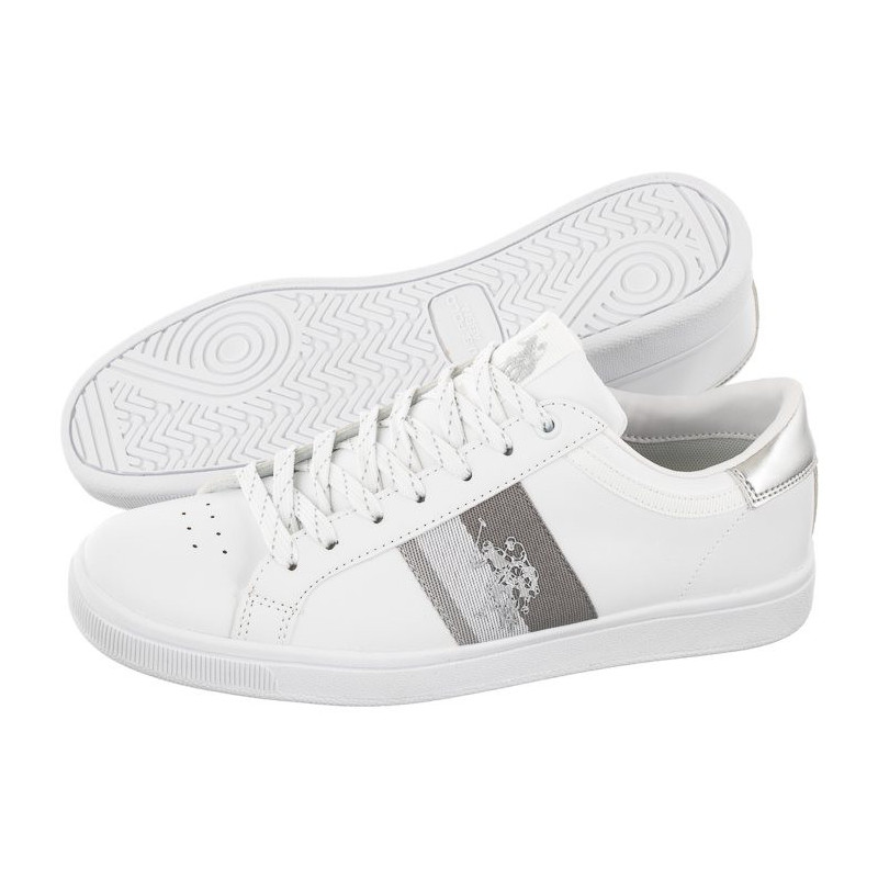 U.S. Polo Assn. Jarew1 Club-White-Sil JAREW4178S9/Y1 (US76-a) sports Shoes