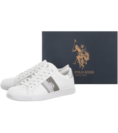 U.S. Polo Assn. Jarew1 Club-White-Sil JAREW4178S9/Y1 (US76-a) spordijalatsid