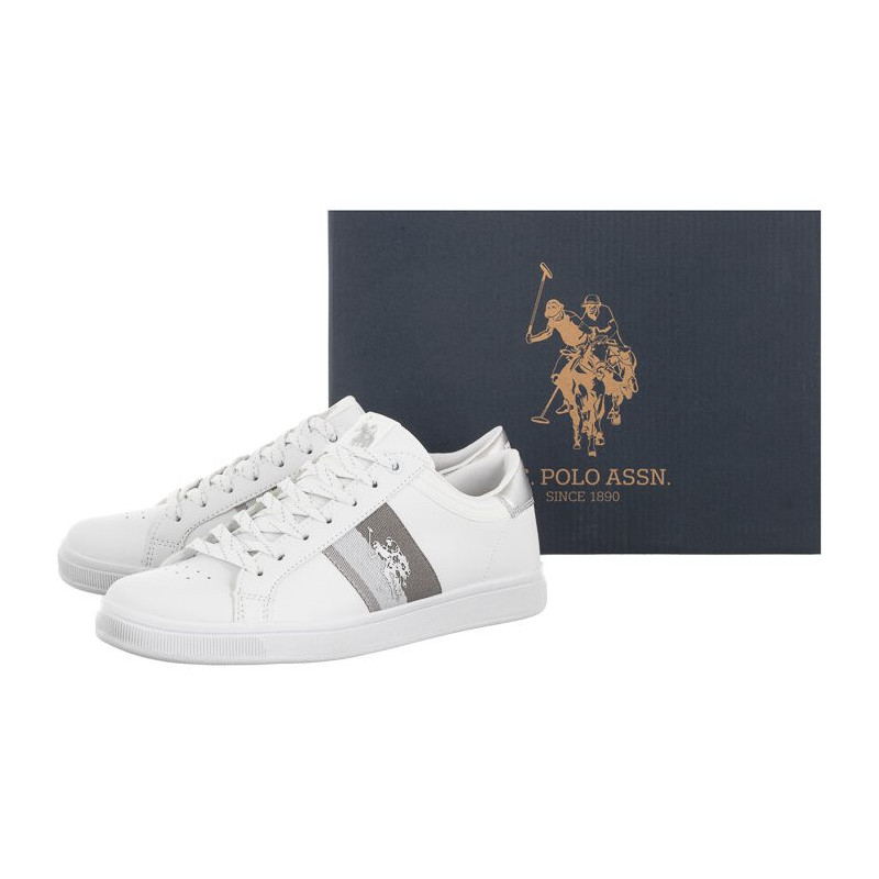 U.S. Polo Assn. Jarew1 Club-White-Sil JAREW4178S9/Y1 (US76-a) spordijalatsid