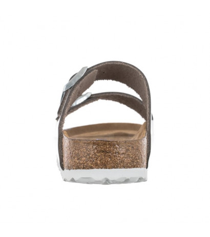 Birkenstock Arizona BS Soft Footbed Silver 1005961 (BK145-b) Moteriški batai/šlepetės