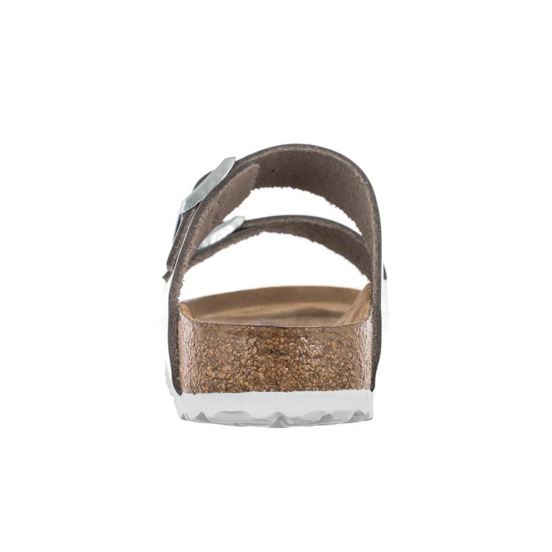 Birkenstock Arizona BS Soft Footbed Silver 1005961 (BK145-b) Moteriški batai/šlepetės