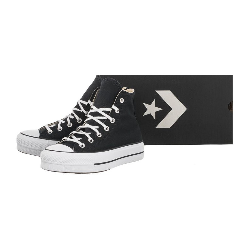 Converse CT All Star Lift Hi Black/White 560845C (CO468-b) bateliai