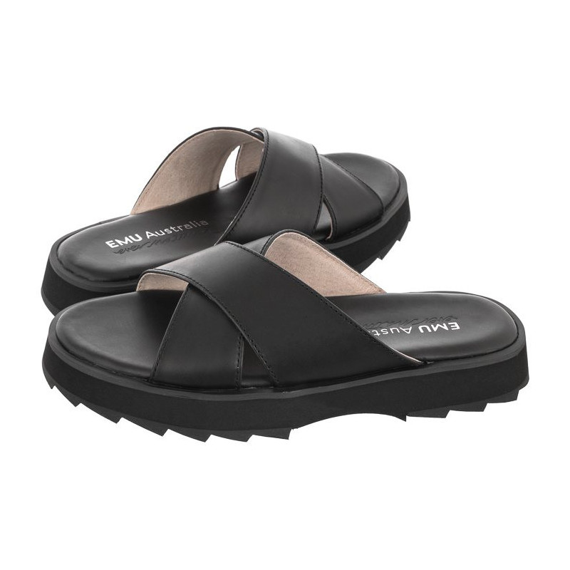 EMU Australia Manta Black W12478 (EM356-a) Women's Shoes/Flip Flops