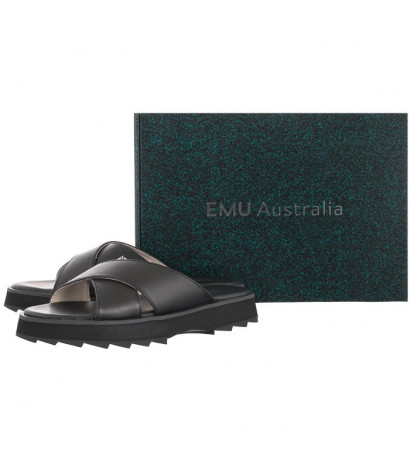 EMU Australia Manta Black W12478 (EM356-a) Women's Shoes/Flip Flops