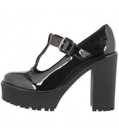 Altercore Lizzy Vegan Black Patent (AL94-a) bateliai